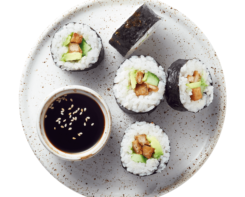 Makis au tofu et à l’avocat